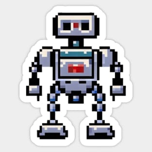 8-bit robot Sticker